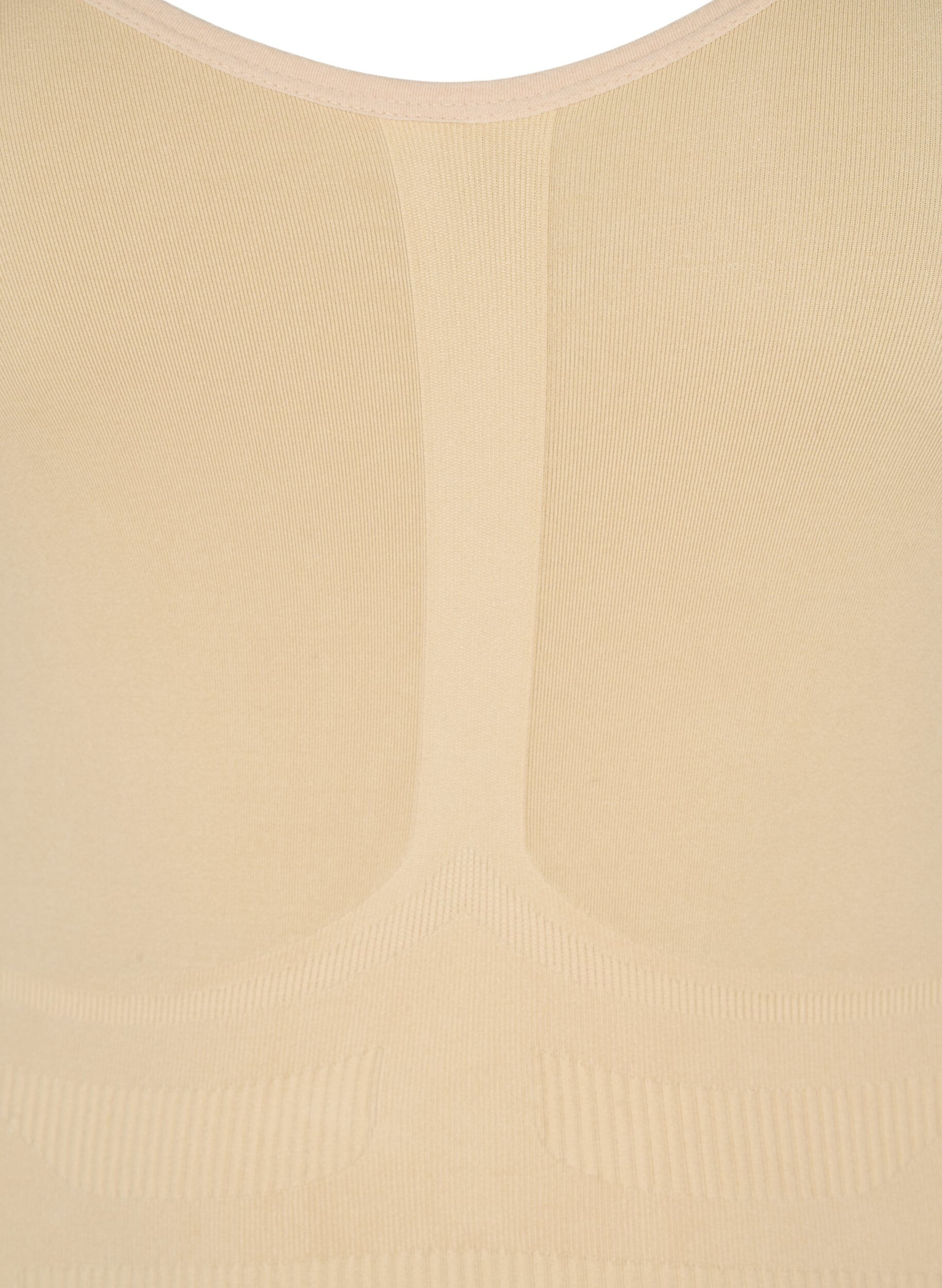 Zizzi Shapetopp med tunna band, Beige, Packshot image number 2