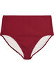 Bikinitrosa med h&ouml;g midja och struktur, R&ouml;d, Packshot image number 0
