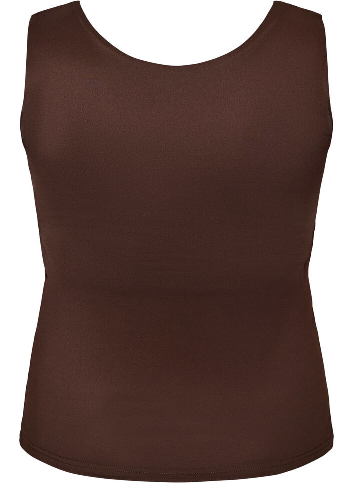 Figurn&auml;ra baslinne i ett sl&auml;tt material, Brun, Packshot image number 1