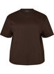 Boxig t-shirt i bomull, Brun, Packshot image number 0