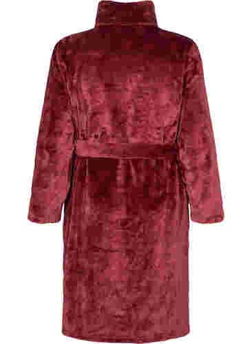 Morgonrock med dragkedja och fickor, Rose, Packshot image number 1