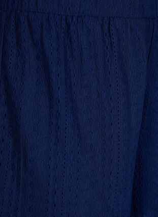 Shorts med strukturmönster, Medieval Blue, Packshot image number 2