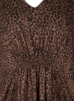 Tunika med leopardmönster och smock, Leo, Packshot image number 2