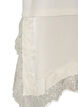 Blus i jersey med lager-p&aring;-lager-look och spets, Vanilla, Packshot image number 3