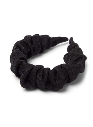 Glittrigt hårband, Black, Packshot image number 0