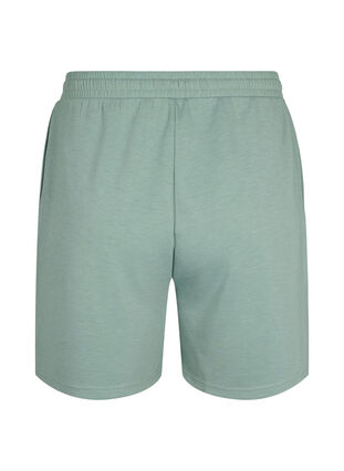 Shorts i modalmix med fickor, Chinois Green, Packshot image number 1