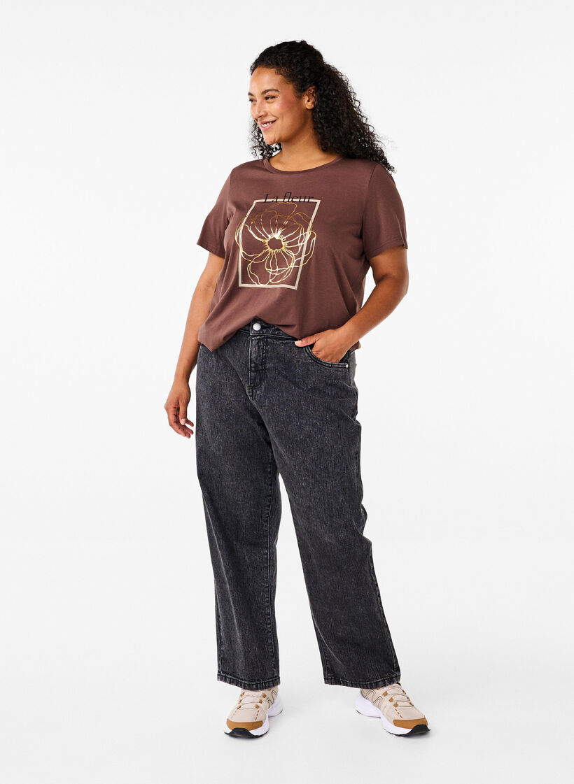 T-shirt i bomull med tryck, Ch. Martini w.Fl.Box, Model image number 2