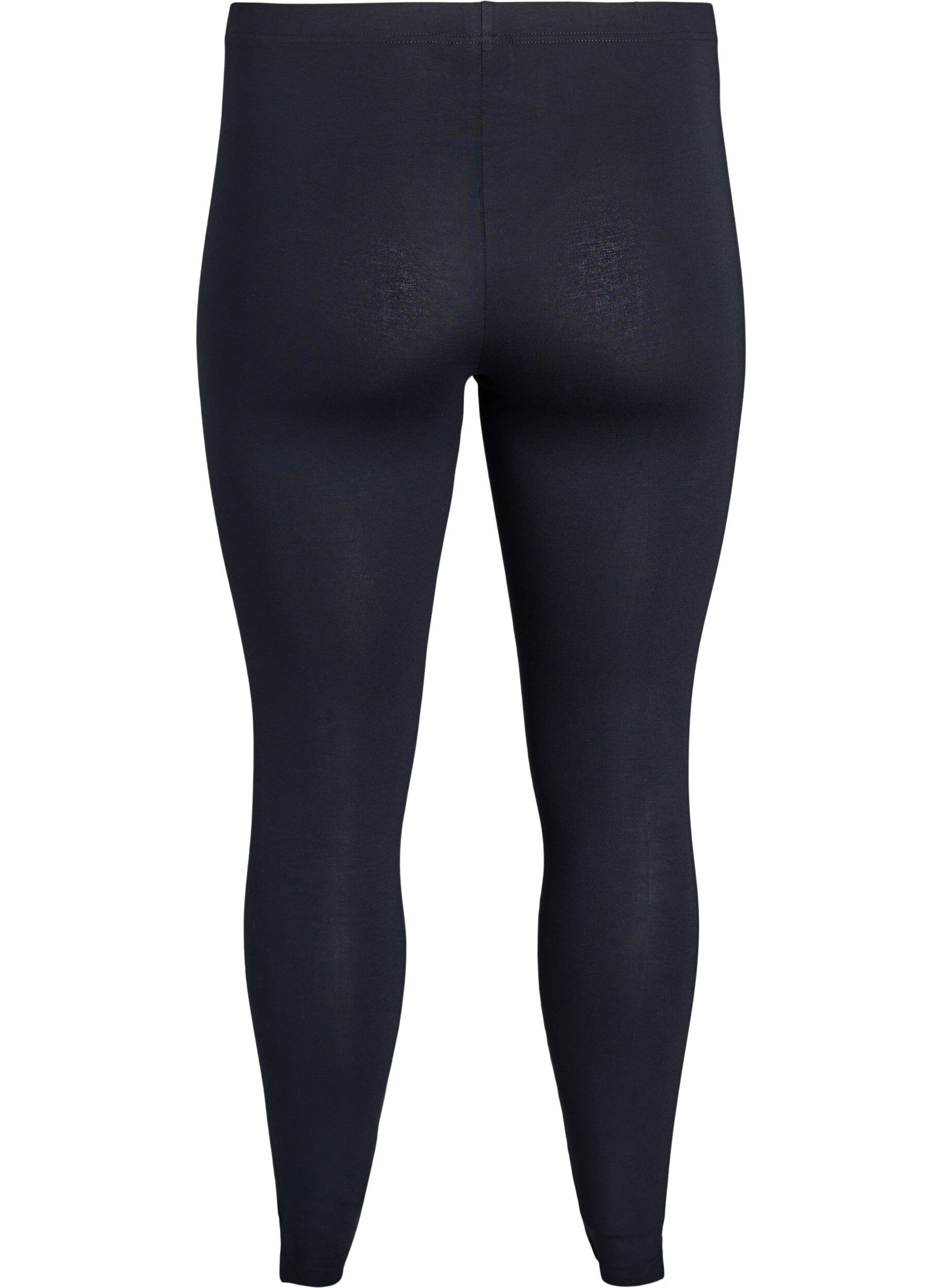 Zizzi Leggings med strassdetaljer, Svart, Packshot image number 1