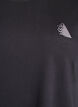 Enf&auml;rgad tr&auml;nings-T-shirt, Svart, Packshot image number 2