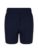 Shorts med fickor och l&ouml;s passform, Bl&aring;, Packshot image number 1