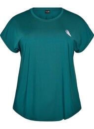 Enf&auml;rgad tr&auml;nings-T-shirt, Gr&ouml;n