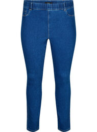 Jeggings med h&ouml;g midja, Bl&aring;