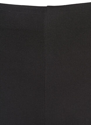 Klassiska enfärgade leggings, Black, Packshot image number 2
