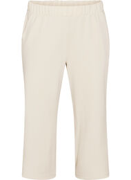 L&ouml;sa byxor med 7/8-l&auml;ngd, Beige