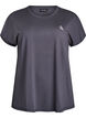 Enf&auml;rgad tr&auml;nings-T-shirt, Gr&aring;, Packshot image number 0
