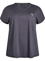 Enf&auml;rgad tr&auml;nings-T-shirt, Gr&aring;