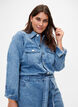 Långärmad jumpsuit i denim, Light Blue Denim, Model image number 2