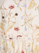 Blommig midikl&auml;nning med A-linjeform, Beige, Packshot image number 2