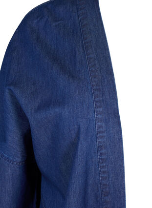 Jeanskimono med 3/4 ärmar, Medium Blue Denim, Packshot image number 2