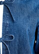 Jeansjacka med knytning och fickor, Blue Denim, Packshot image number 2