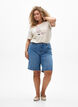 T-shirt med tryck, Vanilla, Model image number 1