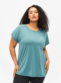 Kortärmad tränings-t-shirt, North Atlantic, Model