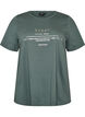 T-shirt med tryck, Gr&ouml;n, Packshot image number 0