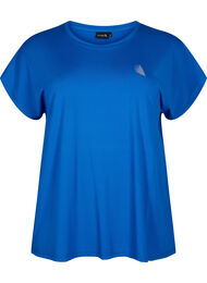 Kortärmad t-shirt för träning, Princess Blue