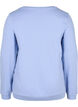Sweatshirt i bomull med texttryck, Blue Heron, Packshot image number 1