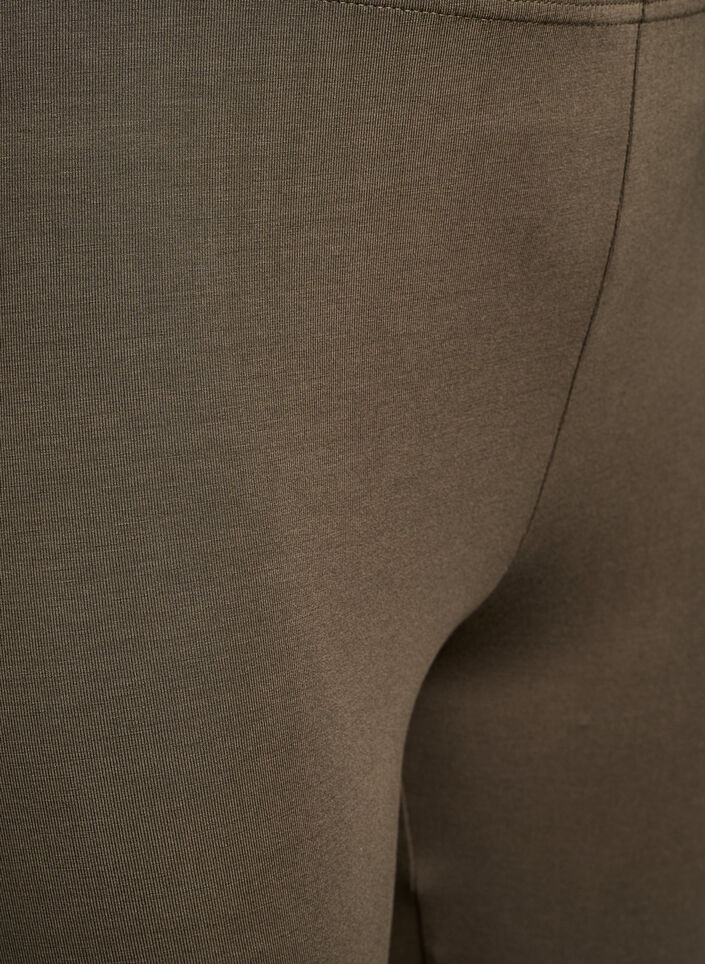 Basic leggings i viskos, Gr&ouml;n, Packshot image number 2