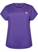 Enf&auml;rgad tr&auml;nings-T-shirt, Lila, Packshot image number 0