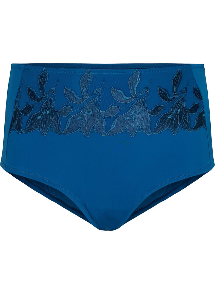 Hipster med normal midja och spets, Sailor Blue, Packshot image number 0