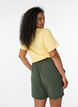 Shorts med fickor och l&ouml;s passform, Gr&ouml;n, Model image number 2