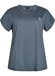 Enf&auml;rgad tr&auml;nings-T-shirt, Gr&ouml;n