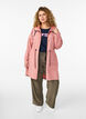 FLASH - Vattenavvisande parkas med huva, Rosa, Model image number 1