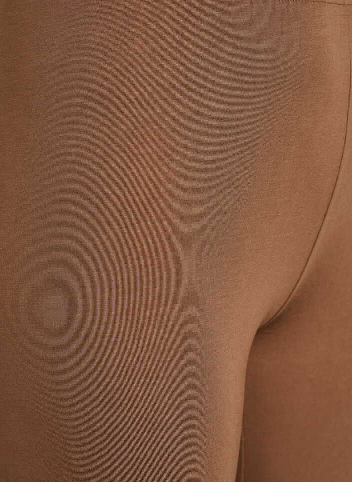 Basic leggings i viskos, Brun, Packshot image number 2