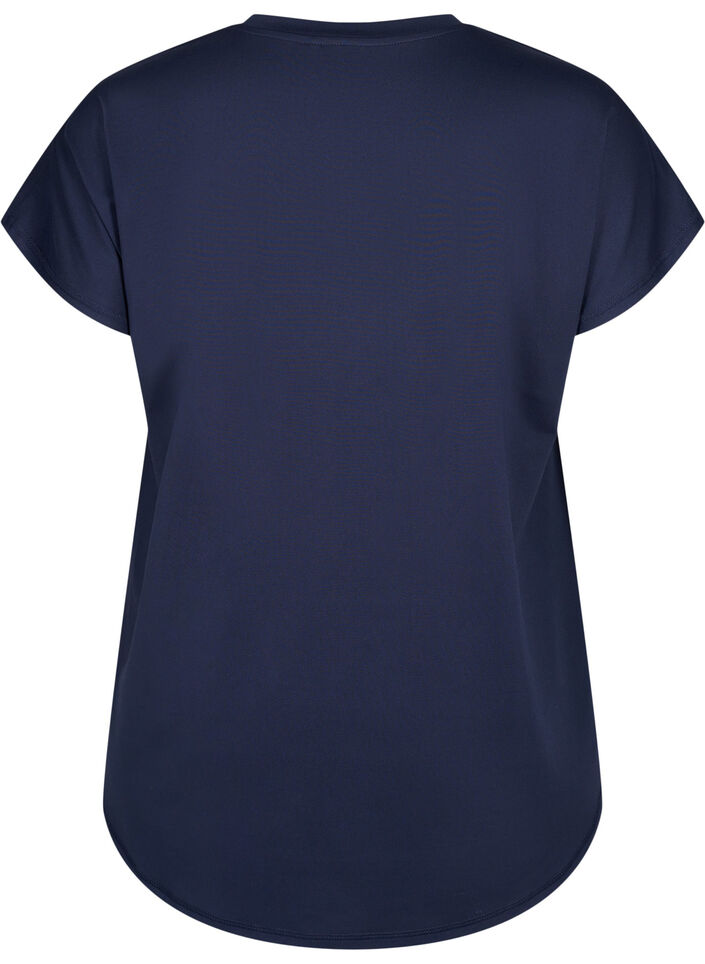 Tränings t-shirt med v-ringning, Night Sky, Packshot image number 1