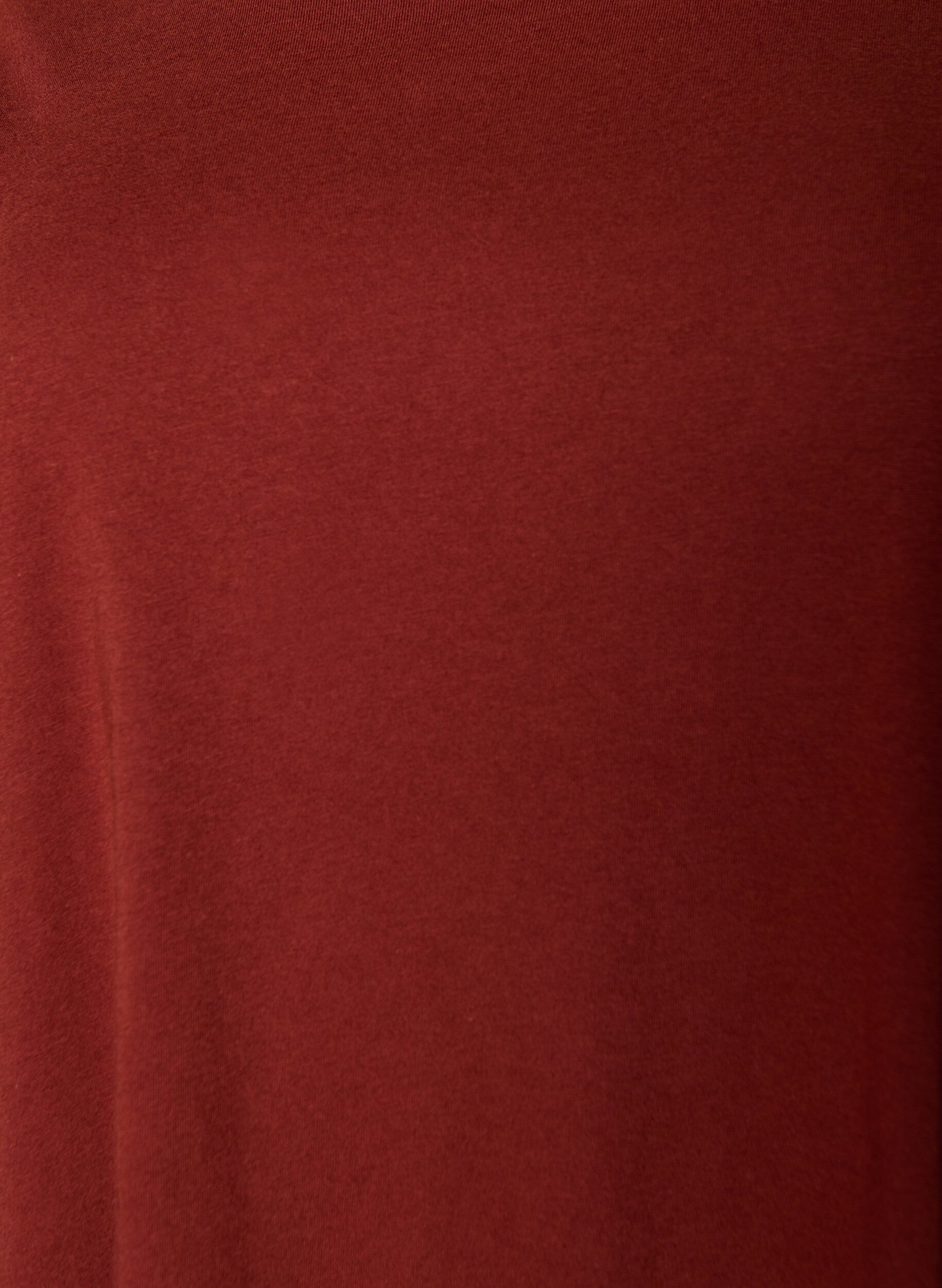 Zizzi 2-pack t-shirtkl&auml;nningar med korta &auml;rmar, Orange, Packshot image number 2