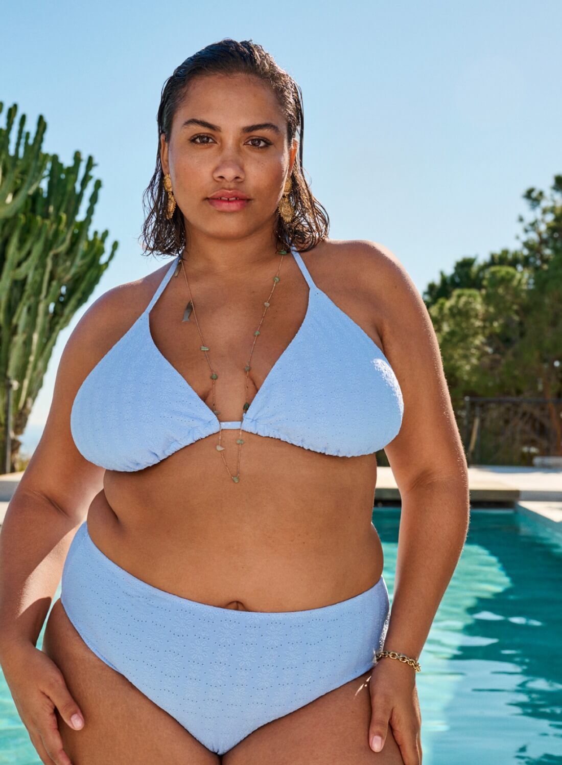 Zizzi Triangel bikini, , Model