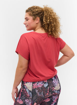 T-shirt, Garnet Rose, Model image number 1