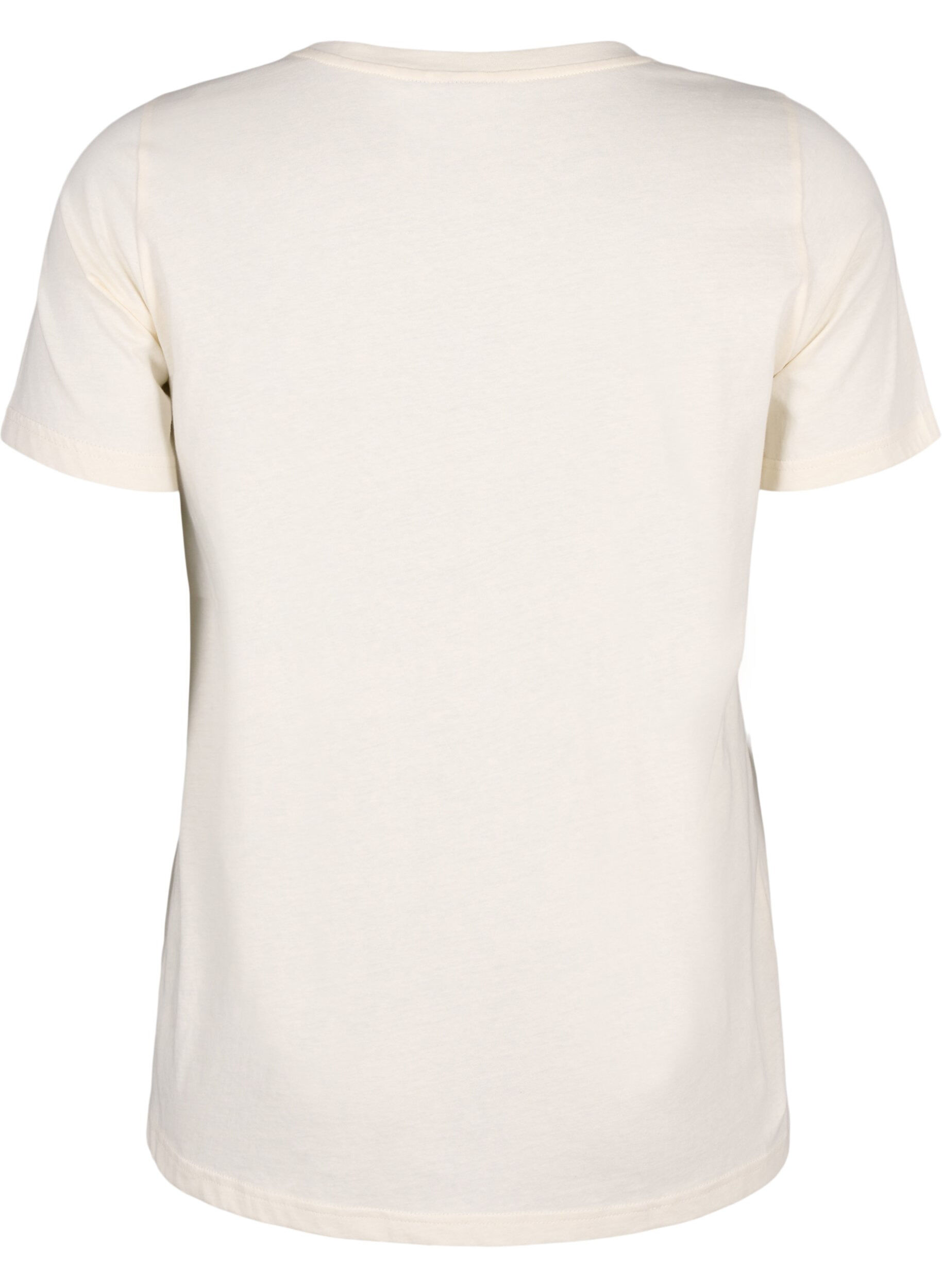 Zizzi T-shirt i bomull med text, Antique W. Alabama, Packshot image number 1