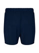 Shorts med fickor och res&aring;r i midjan, Bl&aring;, Packshot image number 1