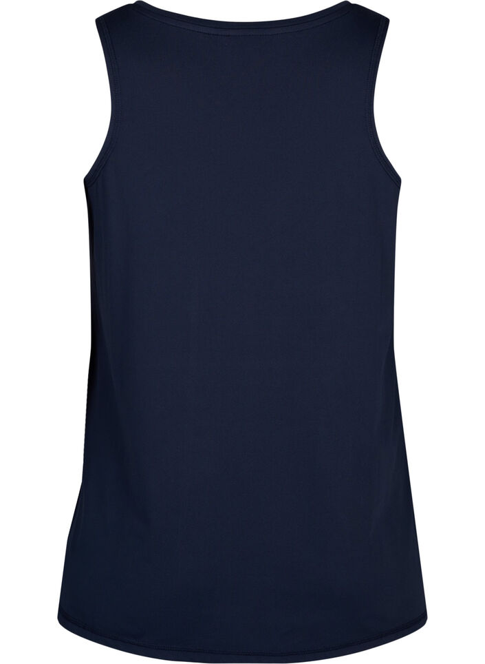 Träningstopp med rund halsringning, Night Sky, Packshot image number 1