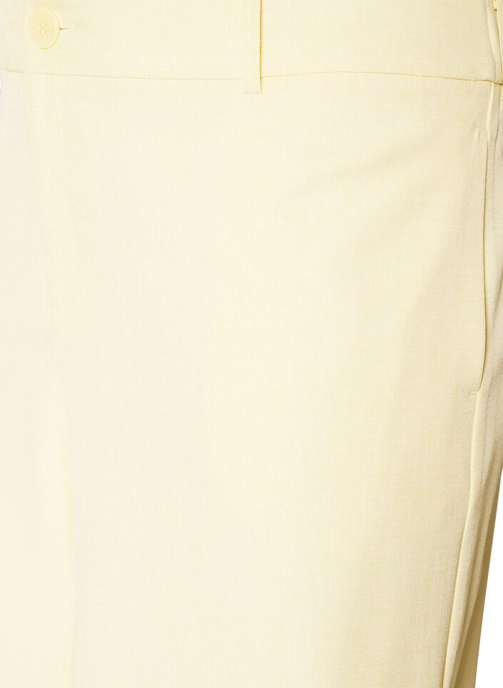 L&ouml;sa Bermudashorts med h&ouml;g midja, Gul, Packshot image number 2