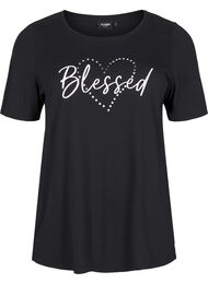 FLASH - T-shirt med tryck, Svart