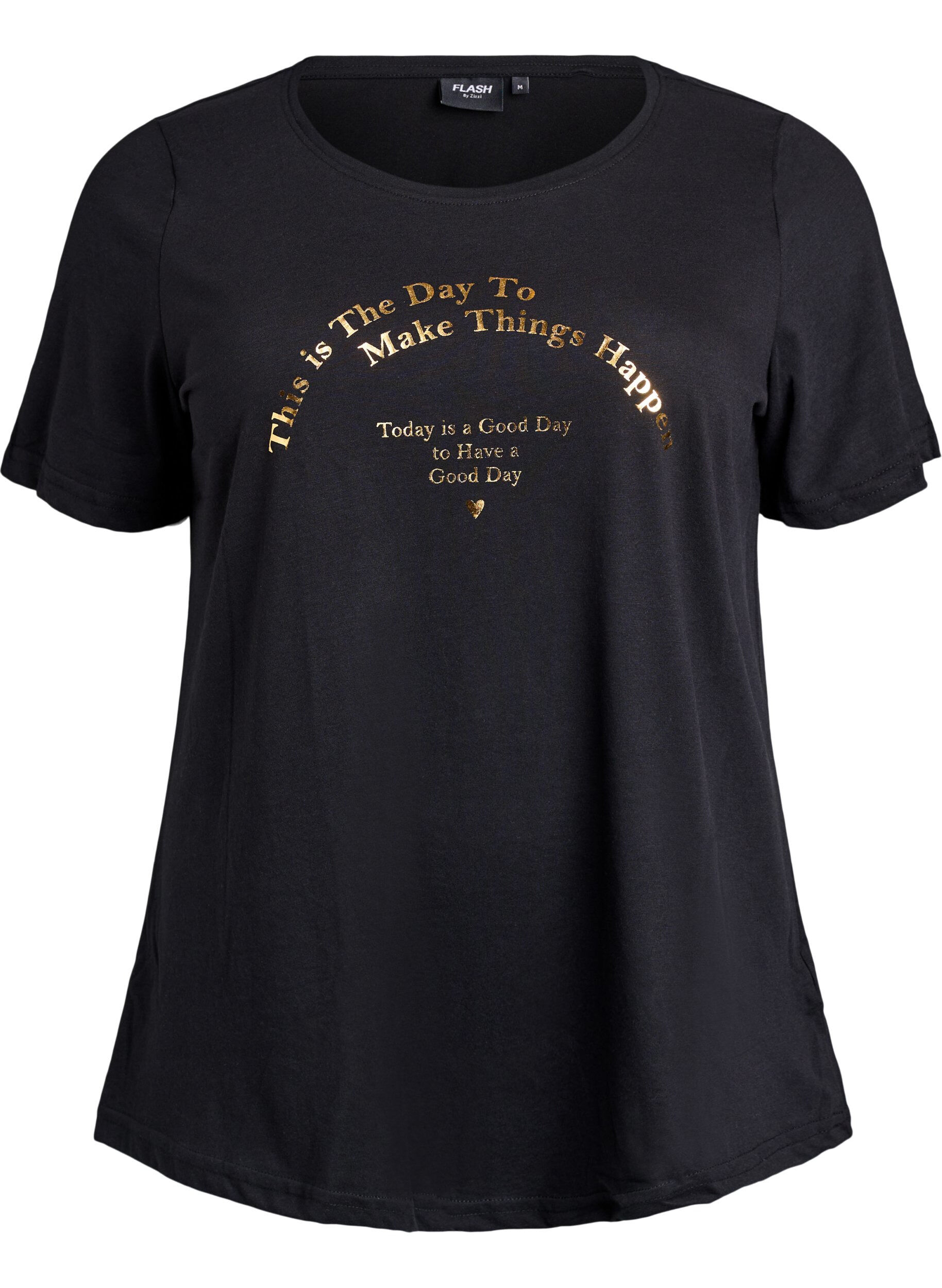 FLASH - T-shirt med tryck