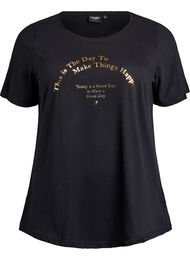 FLASH - T-shirt med tryck, Svart