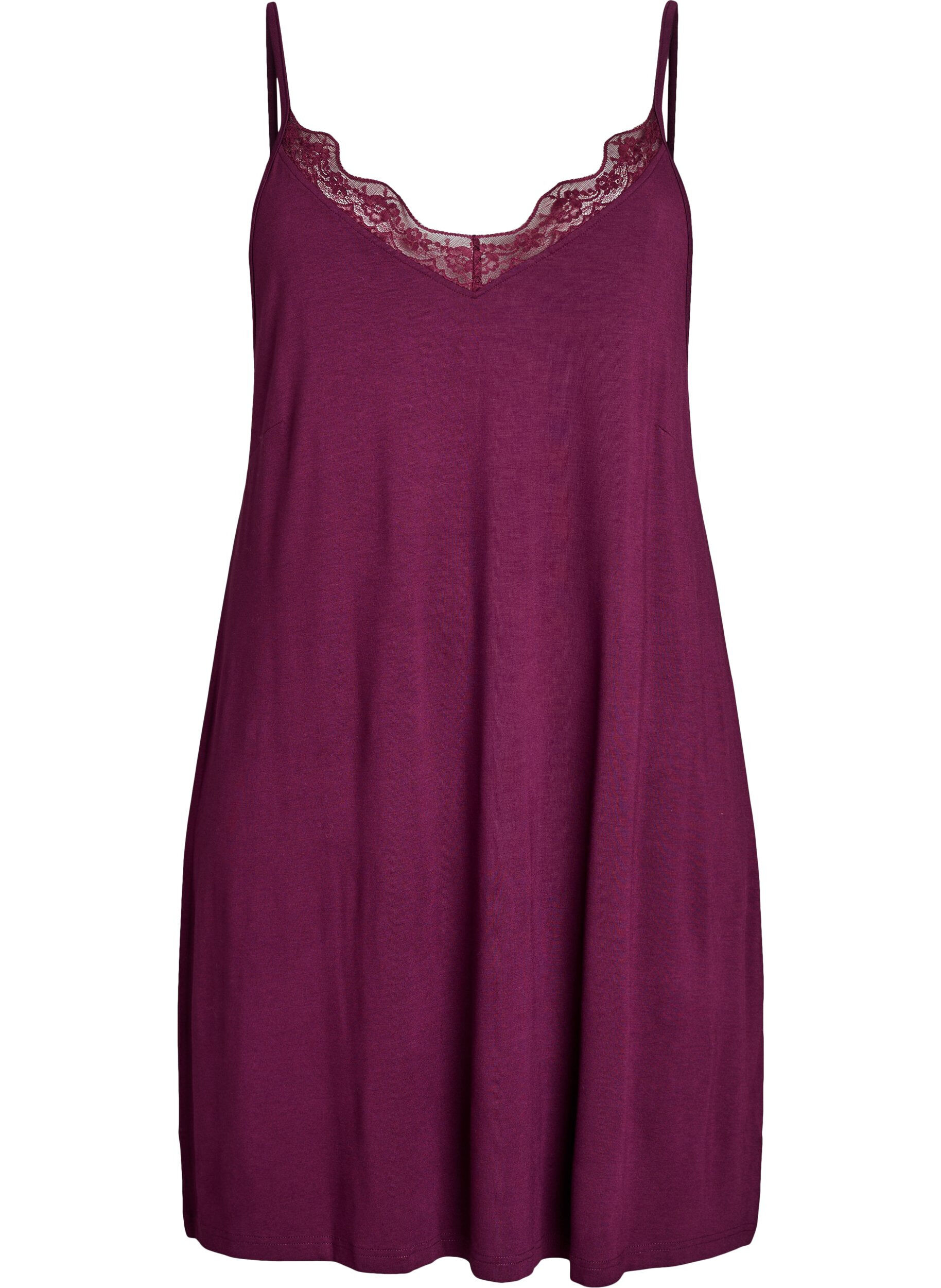 Nattlinne i viskos med spetskant