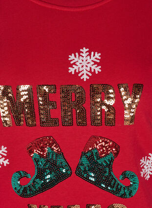 Jultröja, Red Merry Xmas , Packshot image number 2