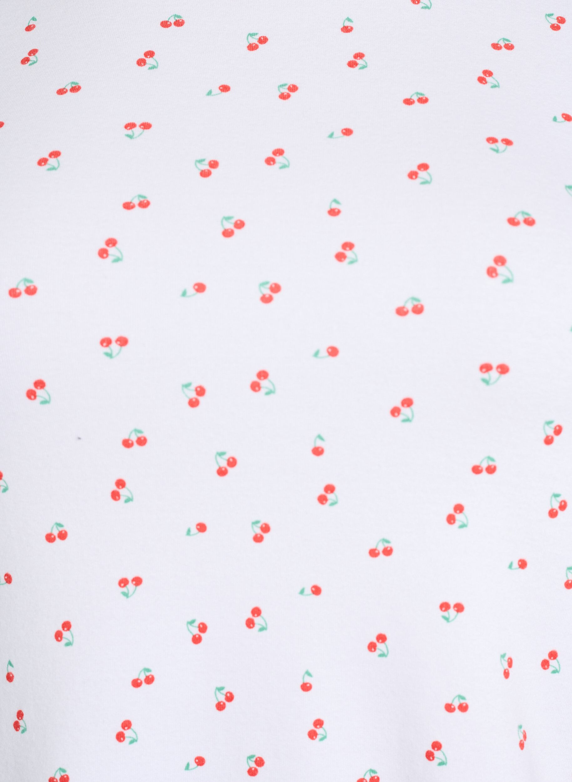 Zizzi T-shirt i bomull med helt&auml;ckande tryck, Vanilla, Packshot image number 2